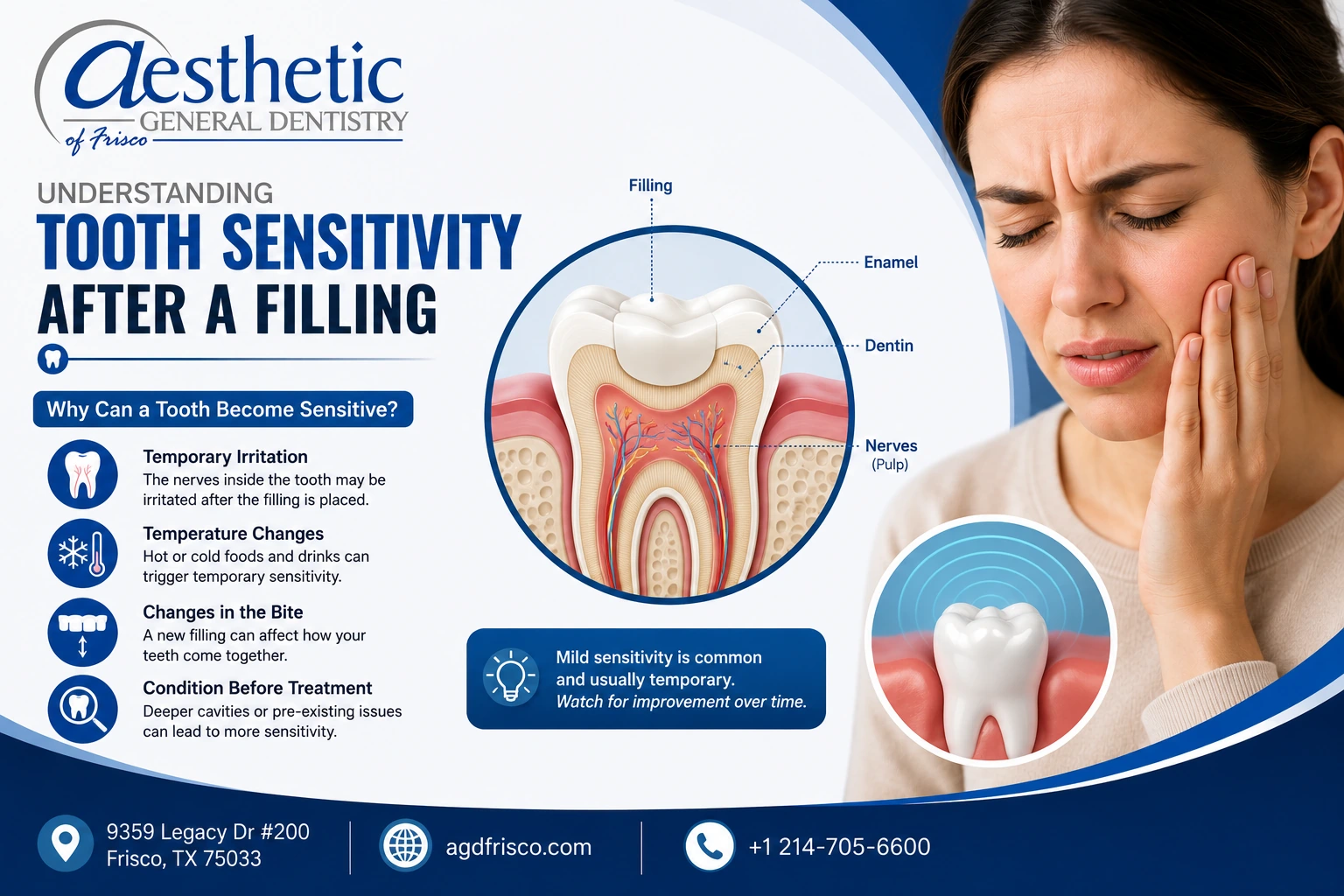 Is Tooth Sensitivity Normal After a Filling? 1 tooth sensitivity after tooth filling
