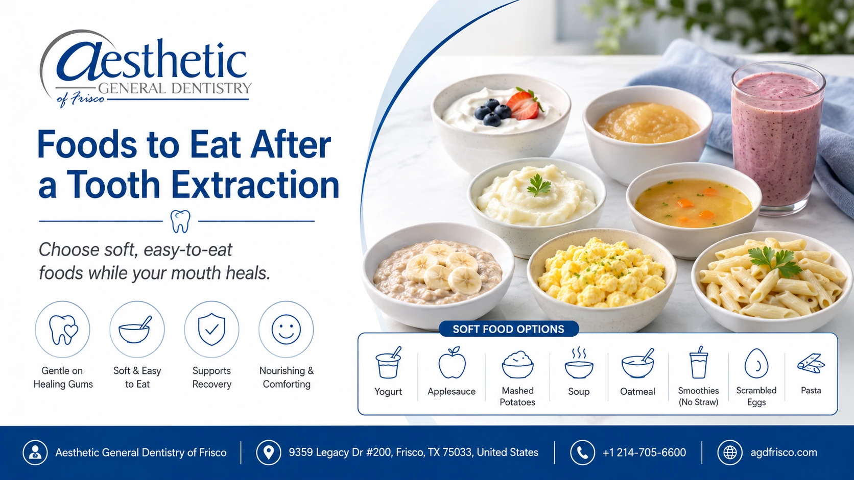 Foods to Eat After a Tooth Extraction