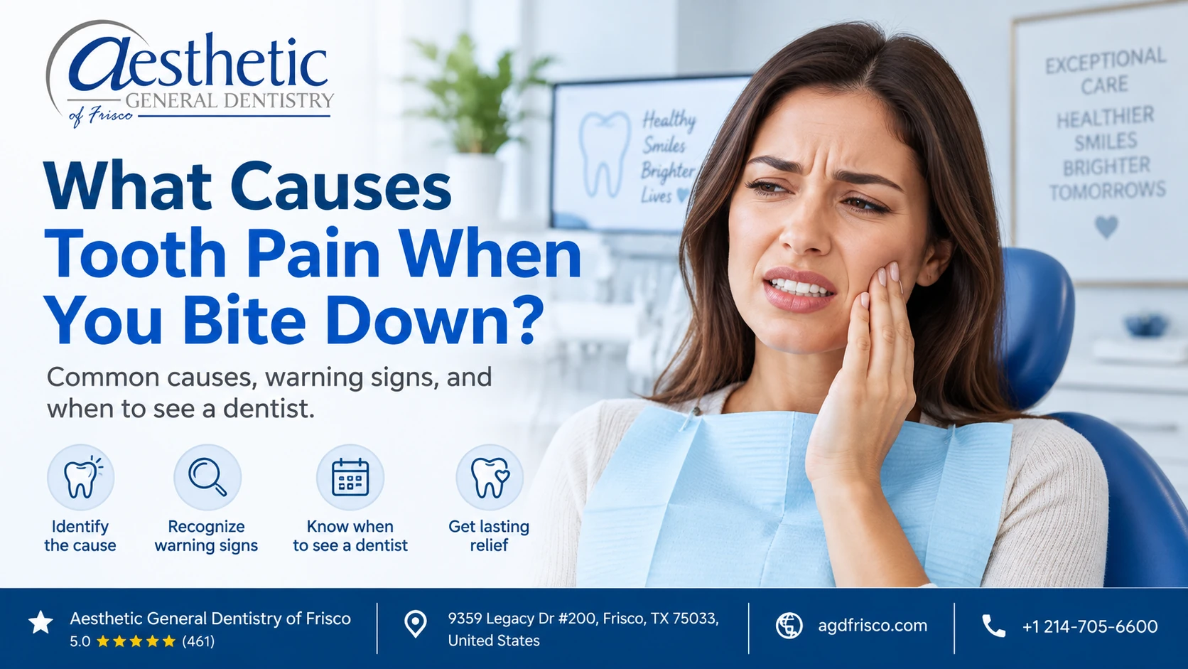 What Causes Tooth Pain When You Bite Down?